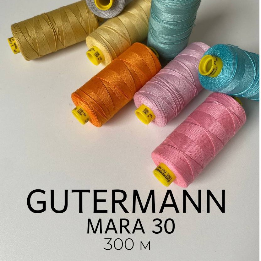 Специальные нити MARA 30 т/м 300 Gutermann photo_2023-01-23_11-23-11