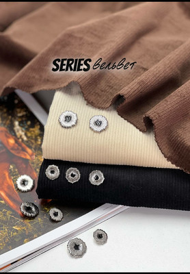 Вельвет SERIES Однотонный