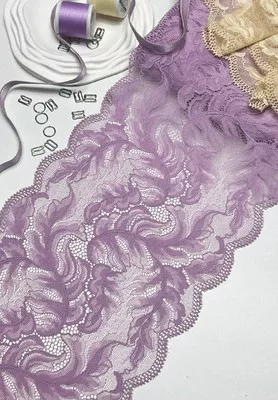 Кружево стрейч #308 19см BARTA