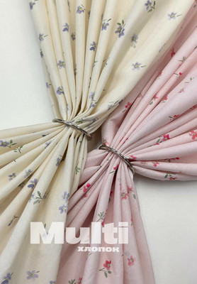 Хлопок Multi Мелкие цветочки Принтованный