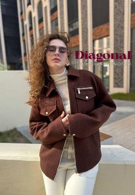 Пальтовый трикотаж DIAGONAL Однотонные