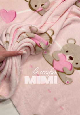 Велсофт MIMI Мишки сердечки Велсофт