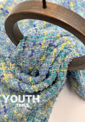 Твид YOUTH Абстракция С рисунком