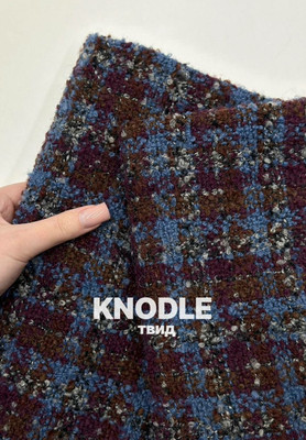 Твид KNODLE С рисунком