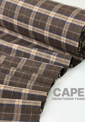 Пальтовая ткань CAPE С рисунком