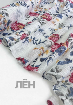 Лён цветы Лён