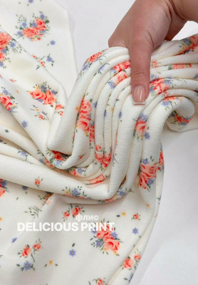 Флис DELICIOUS PRINT Букетики Флис