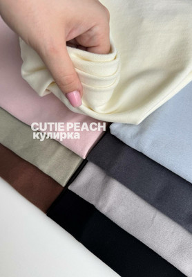 Кулирка CUTIE PEACH Трикотаж бельевой