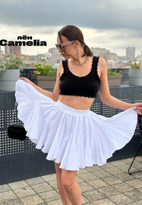 Лён CAMELIA Однотонный