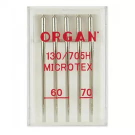 Иглы микротекс №60(3),70(2), 5шт
